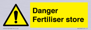Danger Fertiliser store